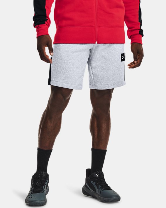 Men's UA Perimeter Fleece Shorts, Gray, pdpMainDesktop image number 0